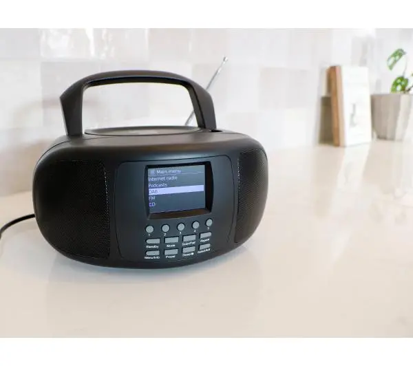 Lenco SCD-6000BK Bluetooth Czarny - Kup na Raty - RRSO 0%