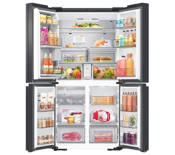 Samsung Family Hub RF65DG9H0EB1 Funkcje AI Pełny No Frost 183cm Dystrybutor wody Kostkarka automatyczna Grafitowy - TRZECI -55%, ALBO 5-TY ZA 1ZŁ - Kup na Raty - RRSO 0%