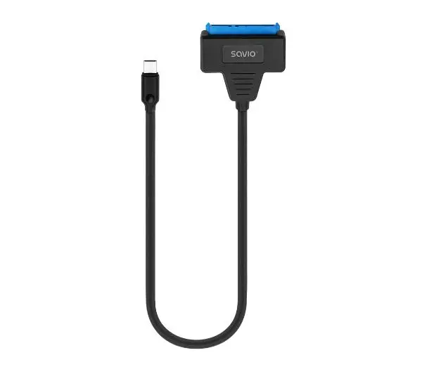 Savio AK-69 USB-C do SATA 2.5" Czarny