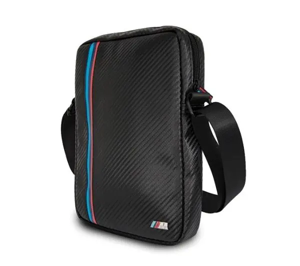 BMW Carbon Tricolor Stripe BMTB8MCPBK 8" Czarny