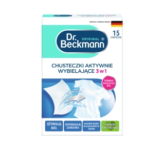 Dr. Beckmann aktywnie wybielające 15szt