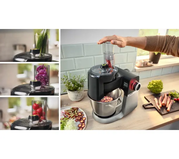 Bosch MUMS6ZS3CC 1600W Maszynka do mielenia Rozdrabniacz Przystawka do krojenia w kostkę Blender kielichowy - Kup na Raty - RRSO 0%