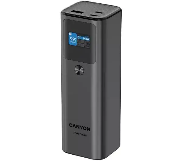 Canyon PB-2010 27000mAh PD140W Czarny