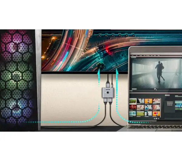 Unitek V1163A HDMI 2.1 8K 2na1