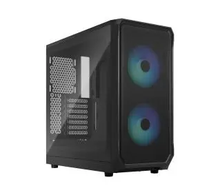 Fractal Design Focus 2 RGB Clear Tint Czarny - Kup na Raty - RRSO 0%