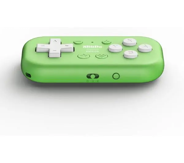 8BitDo Micro Bluetooth do Nintendo Switch Android Zielony