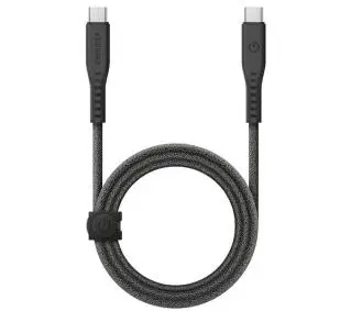 Energea Flow USB-C - USB-C 1.5m 240W 5A PD Fast Charge Czarny