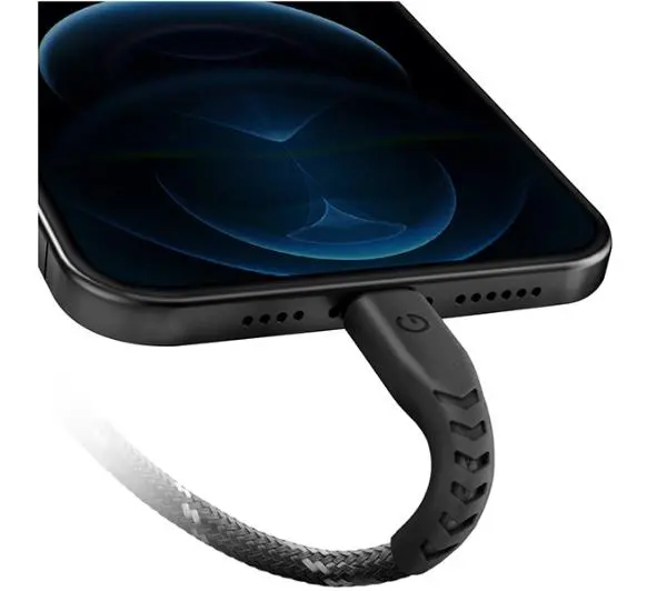 Energea Nyloflex USB-C do Lightning C94 MFI 3m Czarny