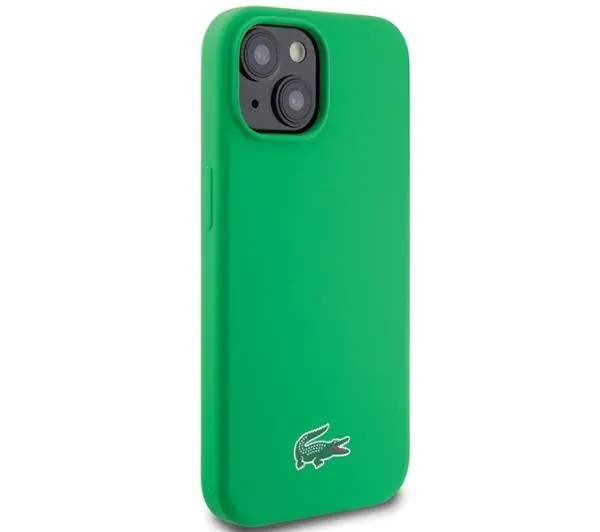 Lacoste Silicone MagSafe do iPhone 15 Plus Zielony