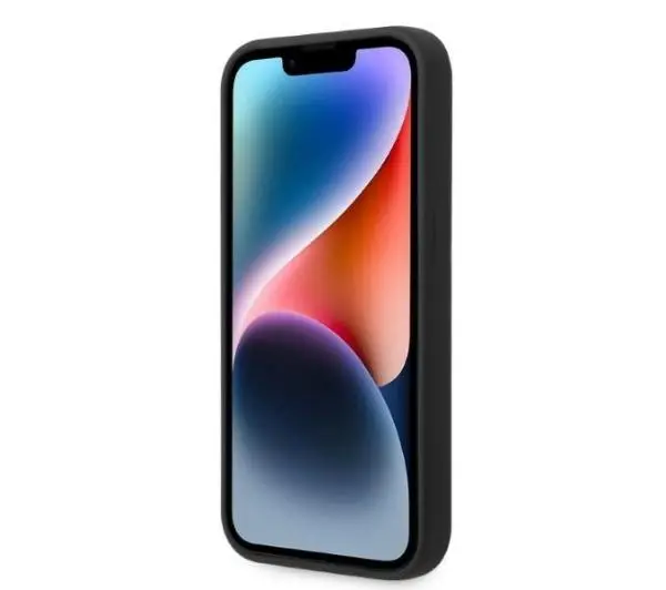 Lacoste Silicone do iPhone 14 Pro Czarny
