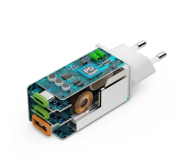 Hama mini 65W GaN QC Biały