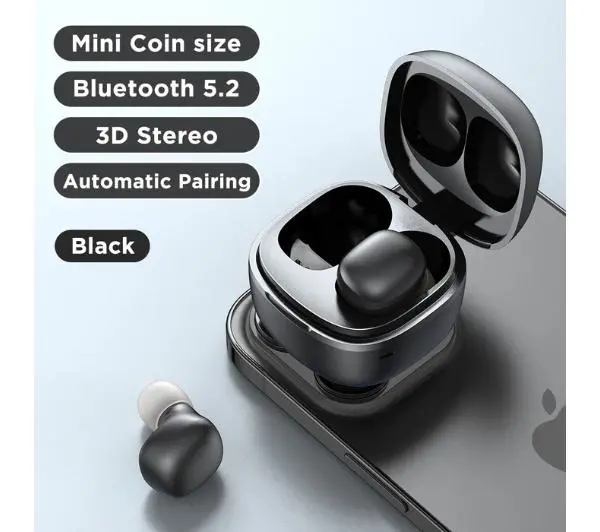 Joyroom MG-C05 Dokanałowe Bluetooth 5.2 Czarny