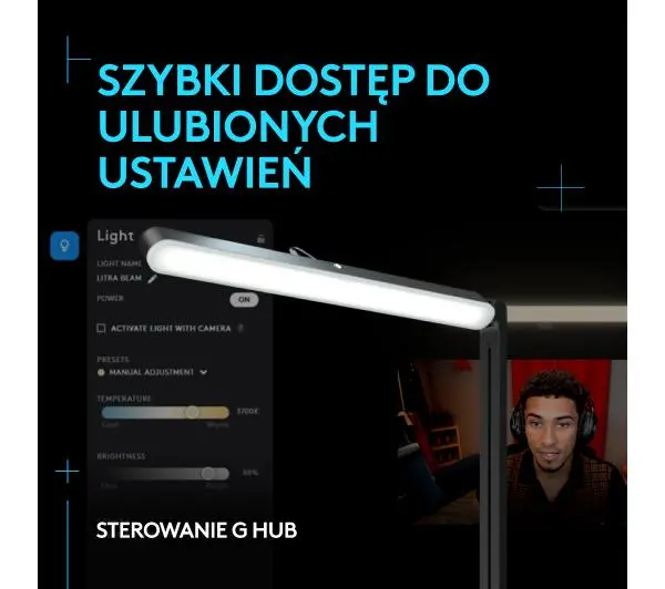 Logitech Litra Beam - Kup na Raty - RRSO 0%