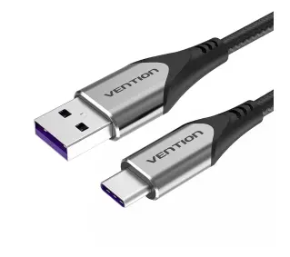 Vention USB-C do USB 2.0 COFHG FC 5A 1,5m Szary