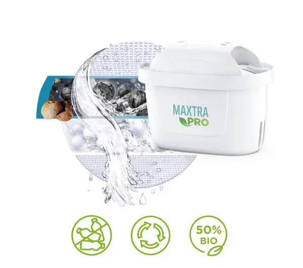 Brita Glass 2,5l 2 wkłady