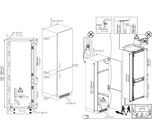 Beko BCNA306E4ZSN Pełny No Frost 193,5cm Komora świeżości - Kup na Raty - RRSO 0%