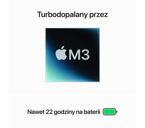 Apple MacBook Pro 2023 14,2" M3 8GB RAM 512GB Dysk macOS Srebrny US - Kup na Raty - RRSO 0%
