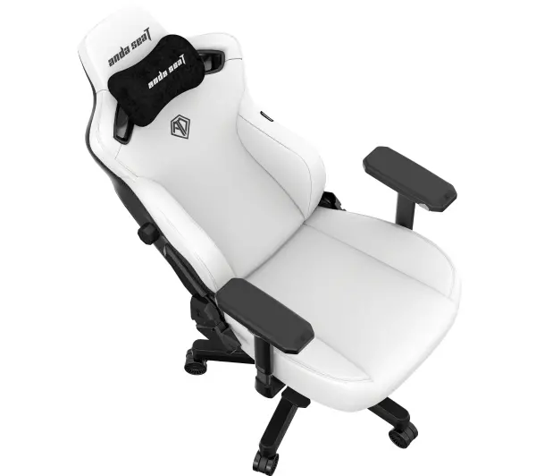 Anda Seat Kaiser 3 L Gamingowy do 150kg Skóra ECO Biały - Kup na Raty - RRSO 0%