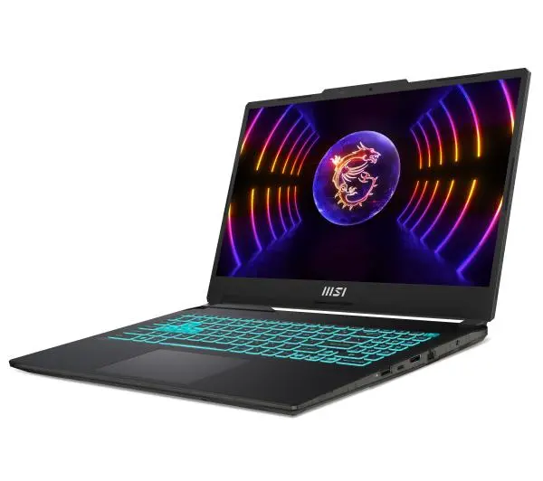 MSI Cyborg 15 A13VE-1067XPL 15,6"144Hz i7-13620H 16GB RAM 512GB Dysk SSD RTX4050 DLSS3 Czarny - Kup na Raty - RRSO 0%