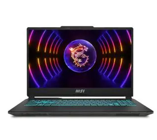 MSI Cyborg 15 A13VE-1067XPL 15,6"144Hz i7-13620H 16GB RAM 512GB Dysk SSD RTX4050 DLSS3 Czarny - Kup na Raty - RRSO 0%