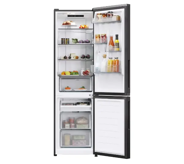 Candy Fresco 300 CNCQ2T518EB Pełny No Frost 182,5cm Komora świeżości Czarny - Kup na Raty - RRSO 0%