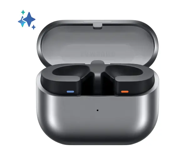 Samsung Galaxy Buds 3 SM-R530NZA Douszne Bluetooth Funkcje AI Srebrny - Kup na Raty - RRSO 0%