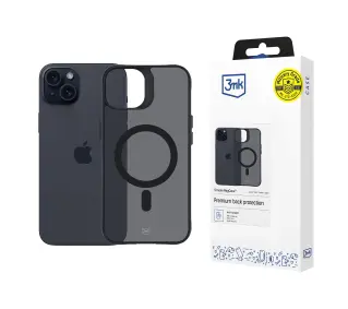 3mk Smoke MagCase do iPhone 15 Plus Czarny