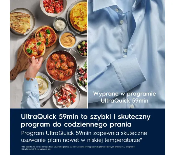 Electrolux 700 SteamCare EW7F5612QP Funkcje AI 10kg 1600obr/min Zdalne sterowanie UniversalDose - TRZECI -55%, ALBO 5-TY ZA 1ZŁ - Kup na Raty - RRSO 0%