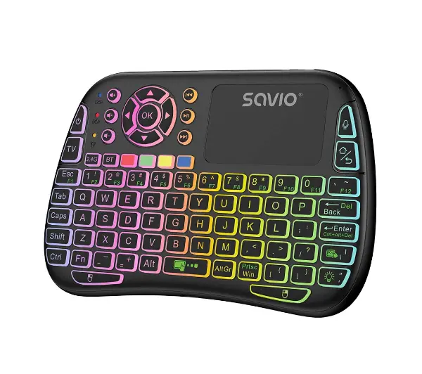 Savio KW-04 ARGB Czarny