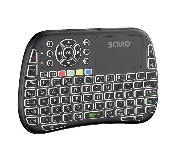 Savio KW-04 ARGB Czarny