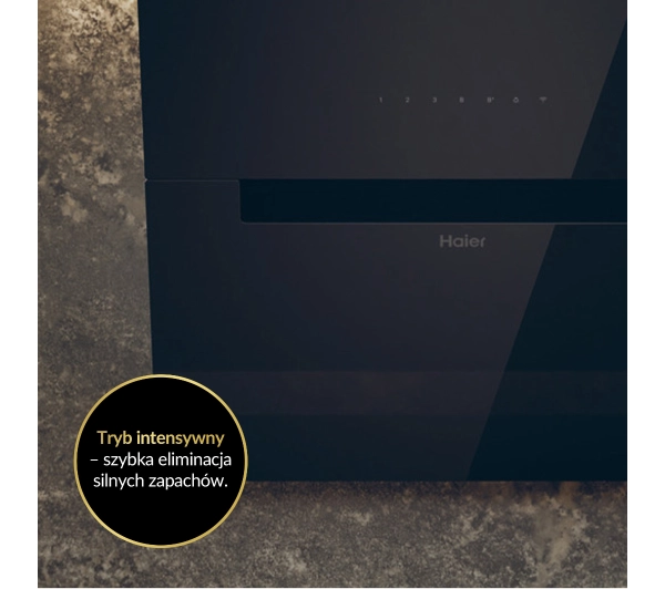 Haier HADG6CBS4BWIFI Czarny - TRZECI -55%, ALBO 5-TY ZA 1ZŁ - Kup na Raty - RRSO 0%