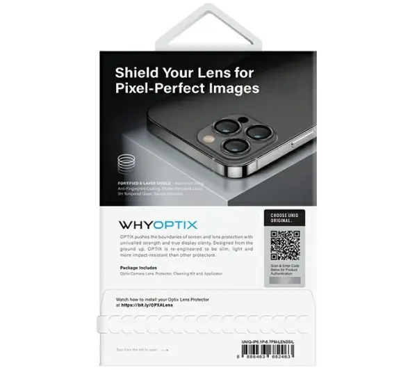 UNIQ Optix Aluminium Camera Lens Protector do iPhone 14 Pro/14 Pro Max