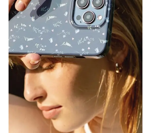 UNIQ Coehl Prairie do iPhone 15 Pro Granatowy