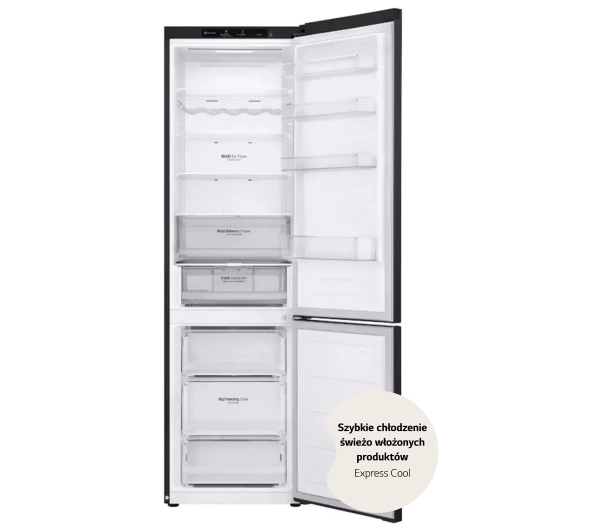 LG GBV3200DEP Pełny No Frost 203cm Komora świeżości Ciemny grafit mat - Kup na Raty - RRSO 0%