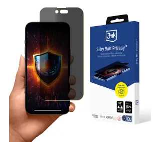 3mk Silky Matt Privacy do iPhone 14 Pro
