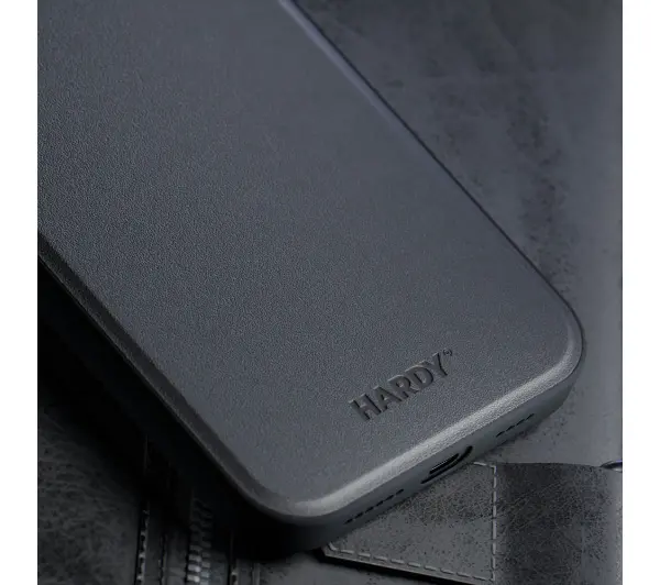 3mk Hardy Silky Leather MagCase do iPhone 14 Plus Czarny