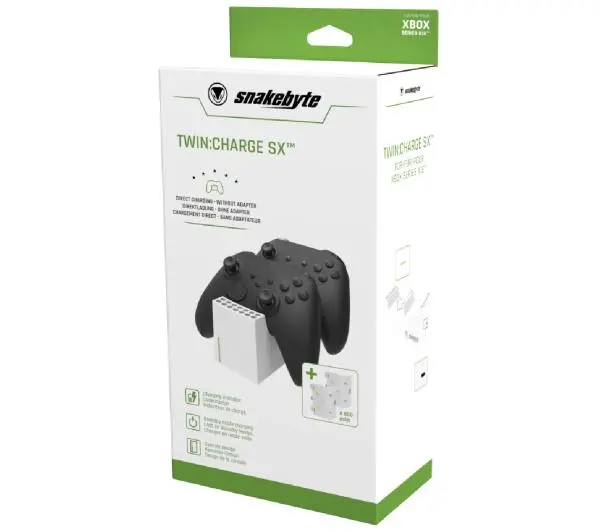 Snakebyte SB916359 TWIN:CHARGE SX Biały