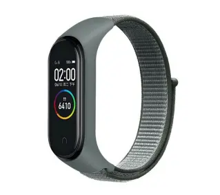 Beline do Mi Band 7/6/5/4/3 NylonLoop Szary