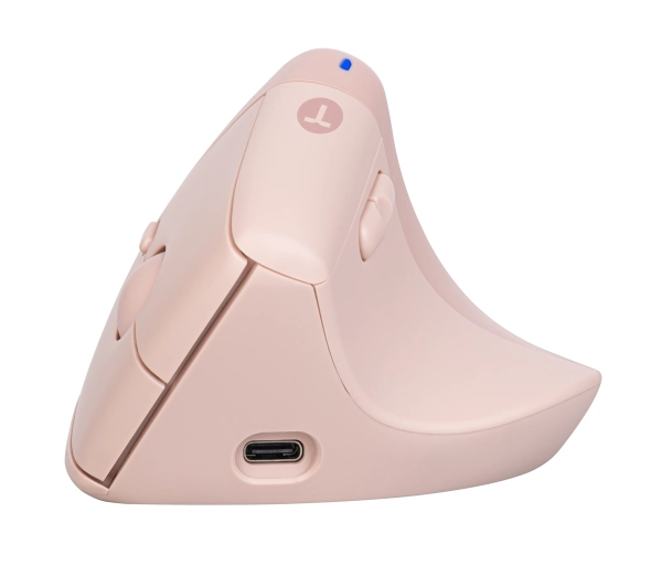 Reinston EMB07E bezprzewodowa ergonomiczna Różowy