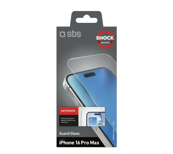 SBS TESCRGLIP1667P do iPhone 16 Pro Max