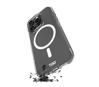 Puro Cover Impact Clear D3O Bio do iPhone 16 Pro Max Przezroczysty