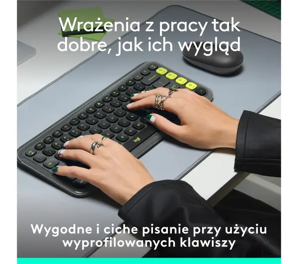 Logitech POP Icon Keys Grafitowy