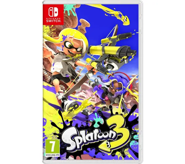 Nintendo Switch OLED Biały + Splatoon 3 - Kup na Raty - RRSO 0%