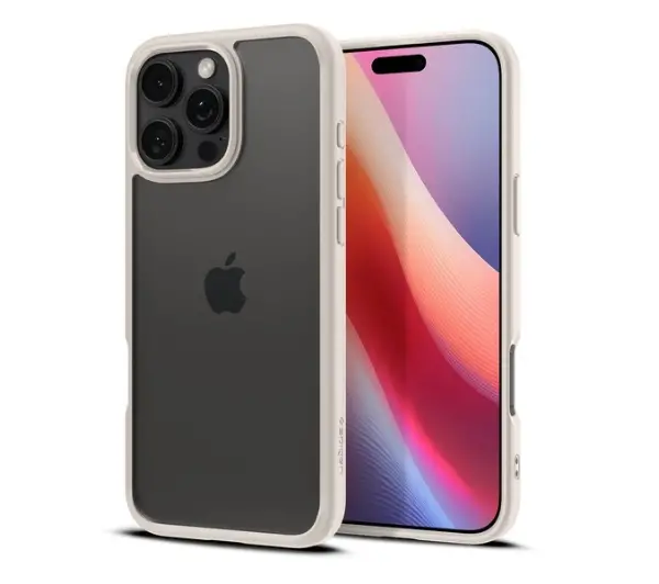 Spigen Ultra Hybrid do iPhone 16 Pro Max Przezroczysty