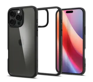 Spigen Ultra Hybrid do iPhone 16 Pro Max Czarny mat