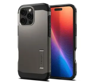 Spigen Tough Armor MagSafe do iPhone 16 Pro Szary