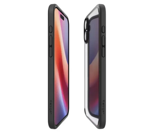 Spigen Ultra Hybrid do iPhone 16 Czarny