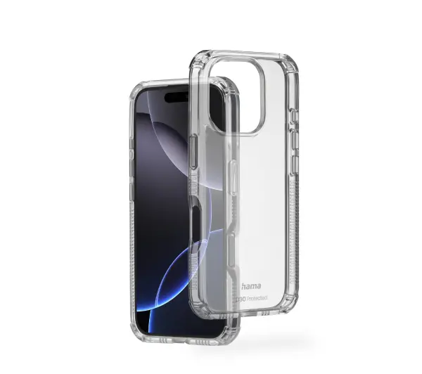 Hama Extreme Protect D3O do iPhone 16 Pro Przezroczysty