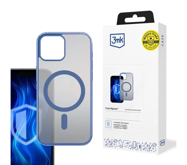 3mk Frosty Magcase do iPhone 14 Niebieski