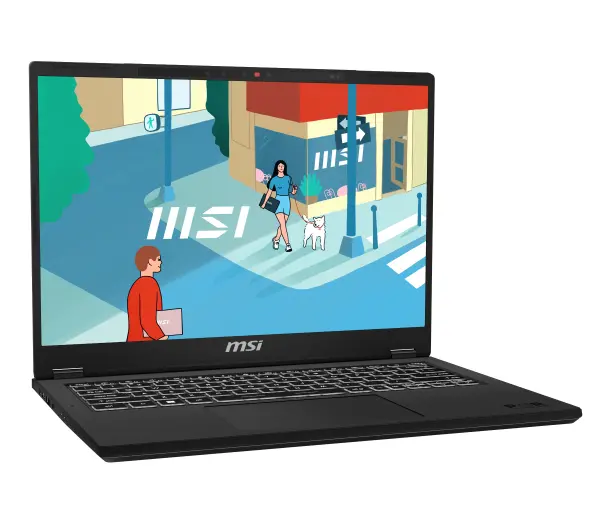 MSI Modern 14 H D13MG-095PL 14" i5-13420H 16GB RAM 512GB Dysk SSD Win11 Czarny - Kup na Raty - RRSO 0%